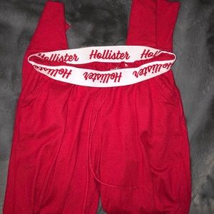 fleece hollister sweats